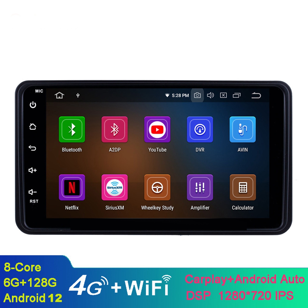 Estéreo de vídeo para coche Android para Suzuki JIMNY 2007-2012 Radio GPS con Bluetooth música MP3 sintonizador de TV unidad principal automática