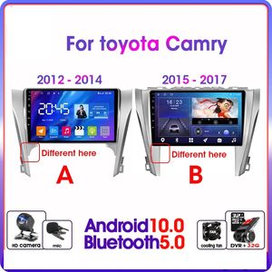 Android Car DVD Player Navigation GPS Video Radio pour Toyotal Camry 2015-2016 Stéréo multimédia avec WiFi Bluetooth