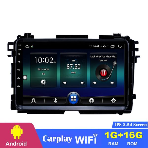 Lecteur DVD de voiture Radio Android en ligne pour 2015-2017 HONDA Vezel XRV avec WIFI Musique USB support Mirror Link OBD2 9 pouces