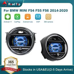 Android 11 6G Touch Car Screen Multimedia Player Stereo Display Navigation Bt voor BMW Mini F54 F55 F56 2007-2016 Monitor