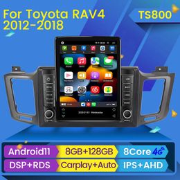 Android 11 Car DVD Radio Multimedia voor Toyota RAV4 RAV 4 2012 - 2018 GPS Navigation 2 DIN Autoradio CarPlay Stereo Bt WiFi