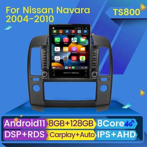 Android 11 Car DVD Radio Multimedia Video Player 8G RAM 128G ROM voor Nissan Navara D40 2004 - 2010 Navigatie GPS Monitor System BT