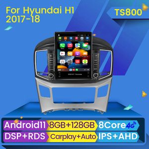 Android 11 CAR DVD Radiospeler Stereo voor Hyundai H1 Grand Starex 2015-2020 Hoofd Eenheid Video GPS Navigatie WiFi RDS BT