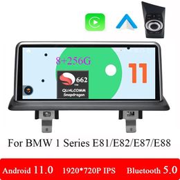 Android 11 Car Multimedia Player Radio Tape Record 1920*720p Auto Audio Steoro voor BMW 1 -serie E81/E82/E87/E88 8G 256G