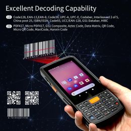 Android 11 Clavier PDA 4G LTE 4G RAM 64G ROM 2D Barcode Scanner Logistique Entrepôt Handheld Data Collector Terminal