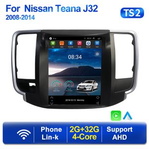 Android 11 lecteur voiture dvd Radio tête unité stéréo 2din multimédia pour Nissan Teana J32 2008-2013 Tesla Style Carplay GPS Navigation