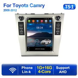 Android 11 reproductor de DVD de coche Radio Video para estilo Tesla para Toyota Camry 2008 2009 2010 2011 Multimedia GPS Carplay estéreo BT