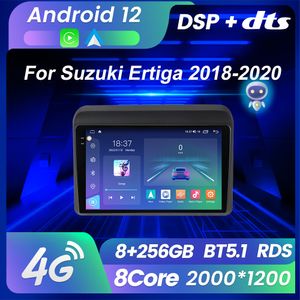 Android 12 voiture dvd Radio multimédia lecteur vidéo Navigation GPS pour Suzuki Ertiga 2018-2020 DSP 2Din unité principale stéréo