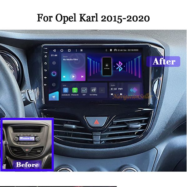 Android 13 Navigation GPS pour OPEL KARL VinFast Fadil 2017-2020 9