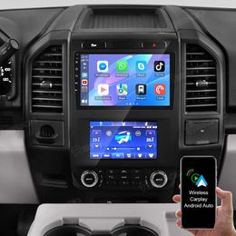 Radio de coche Android 13 para Ford F150 2015-2021, unidad estéreo GPS, cabezal 2+32G Carplay