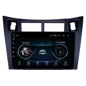 Lecteur Radio DVD de voiture unité principale GPS Android 2Din pour 2005-2011 TOYOTA YARIS/ VITZ/ PLATZ support multimédia Wifi