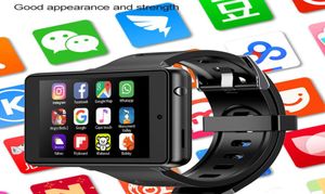 Android 4G montre intelligente hommes double caméra 128GB bracelet de remise en forme horloge de sport carte Sim GPS téléphone montre support google play store7986279