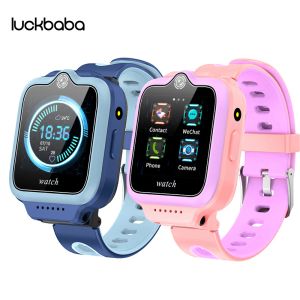 Android 8.1 Smart 4G GPS Wi-Fi Tracker Localie Kids Student Camera Monitor Smartwatch Carte Sim Video SOS Call Téléphone Watch Wristwatch pour les filles garçons