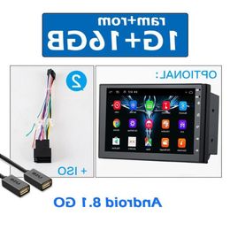 Envío gratuito Android 81 2 Din Radio para coche Reproductor de vídeo multimedia Universal auto estéreo GPS MAPA para Volkswagen Nissan Hyundai Kia toyota Piwh