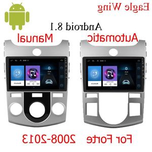FreeShipping Android 81 autoradio multimedia speler voor KIA Forte Cerato 2008-2013 met auto dvd GPS speler navigatie ondersteuning Bluetoot nlua