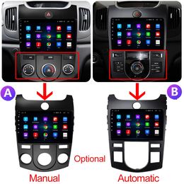 Android 9 Inch Car Video Dvd Radio Multimedia Gps Navigator met WIFI Bluetooth Verbinding voor KIA FORTE 2010-2017