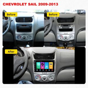 Radio con vídeo para coche Android para CHEVROLET SAIL 2009-2013, reproductor Multimedia con Bluetooth y pantalla táctil de 9 pulgadas