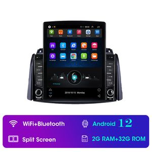Unité principale vidéo de voiture à écran tactile Android HD de 9 pouces pour 2009-2016 Renault Koleos Radio de navigation GPS Bluetooth avec prise en charge AUX OBD2