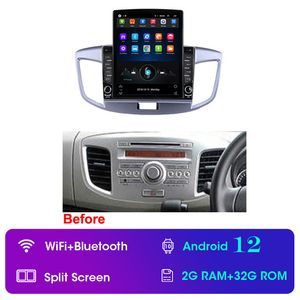 Android HD touchscreen 9 inch auto videopop voor 2015-Suzuki Wagon Bluetooth GPS Navigation Radio met AUX-ondersteuning OBD2 SWC