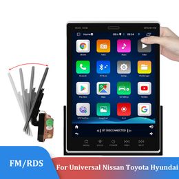 Android 9,1 2Din GPS Radio de coche 9,5 ''pantalla Vertical FM RDS reproductor Wifi para Universal Nissan Toyota Hyundai Kia Passart