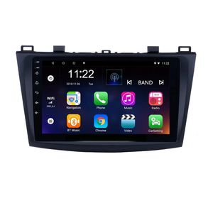 Android 9 inch GPS Auto DVD Radio Player voor 2009-2012 MAZDA 3 Multimedia HOOFD-eenheid met spiegelklink