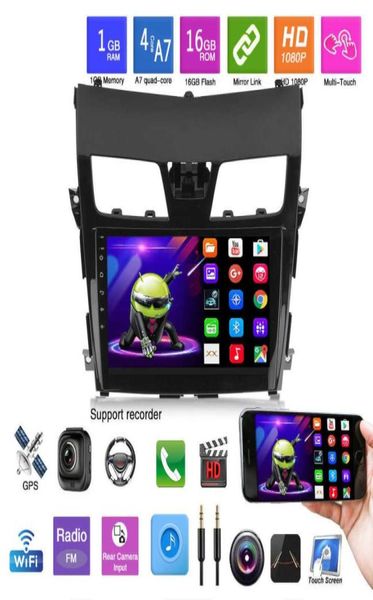 Android 91 101quot Radio de coche reproductor MP5 estéreo para Nissan Altima 2013 2018 navegación GPS WIFI Bluetooth manos coche Multime6424605