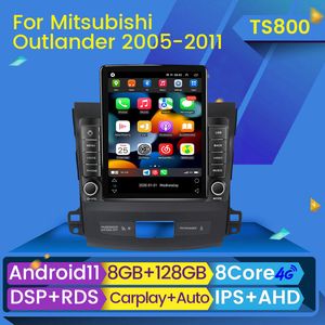 Android Auto Car DVD Radio Multimidia Player voor Mitsubishi Outlander XL 2 2005-2011 voor Citroen C-Crosser CarPlay 2Din Autoradio