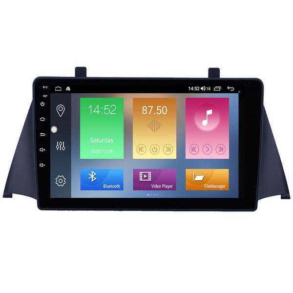 Lecteur DVD de voiture Android Navigation GPS pour Zotye Domy x5 2015 Système multimédia 9 pouces Unité principale Bluetooth 3G Wifi TV numérique Caméra de recul DVR OBD II