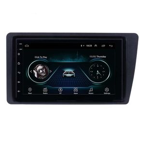 Lecteur d'unité principale de Radio dvd de voiture Android pour 2001-2005 Honda Civic conduite à gauche GPS Support de Navigation lien miroir SWC