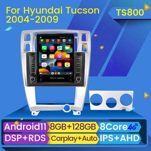 Android CAR DVD Radio Player voor Hyundai Tucson 2004-2013 Multimedia Video Navigatie 2 DIN HOOFDE EENHEID STEREO CARPLAY SPEAKERS