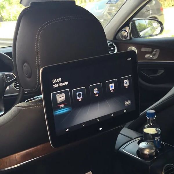 Pantallas de monitor de reposacabezas de Android Car para Mercedes Benz GLC GLS GLS W221 W447 W203 W205 ESEJO DEL ASIENTO TRANEJO EN MONITOR TV CARREST
