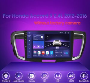 Lecteur de Radio vidéo de voiture Android pour Honda Accord 9th 2012-2016 unité principale de Navigation GPS avec Carplay 4G Bluetooth WIFI