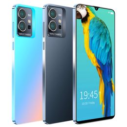 Android Dual SIM 5G ontgrendelde waterdichte vingerafdruksensor draadloos opladen snel opladen blauw zwart goud 64 GB 128 GB