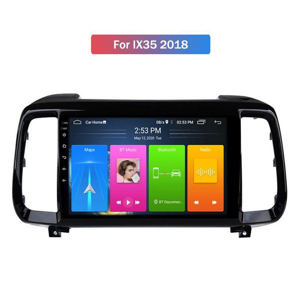 Reproductor de dvd para coche con radio gps android para HYUNDAI IX35 2018-2021 unidad principal de navegación automática