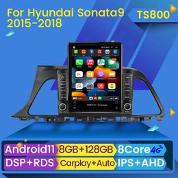 Android Player Car DVD Radio voor Hyundai Sonata 9 LF 2014 - 2017 Navigatie GPS DSP Video CarPlay Multimedia Auto Stereo BT