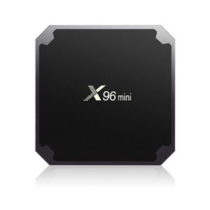 Boîtier TV X96 Mini S905W Android 7.1 x avec WiFi 2.4G 1 go 8 go 2 go 16 go intelligent 4K 100M LAN