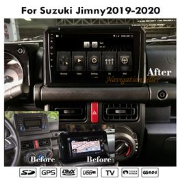 Android10.0 RAM 4G ROM 64G Reproductor de DVD para automóvil para Suzuki Jimny 2019-2020 navegación multimedia estéreo radio actualización de audio a unidad hend de 10.1 pulgadas