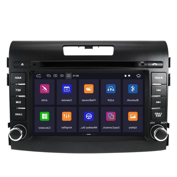 Freeshipping Android100 4G 64GB Radio Reproductor de DVD para automóvil Navegación GPS para Honda CRV 2012-2016 Audio estéreo para automóvil Vehículo Multimedia Headun Kxvo