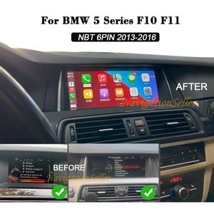 Android13.0 Navegación por radio para automóvil para BMW F10 F11 Actualización de pantalla Android 2013-2016 NBT Carplay Unidad principal de navegación GPS multimedia Actualización de dvd para automóvil