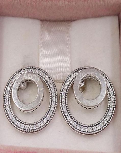 Andy Jewel Authentic 925 Sterling Silver Studs se adapta a European P Style Studs Jewelry 1111261775