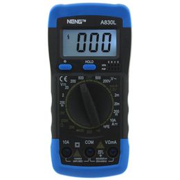 ANENG A830L Multimètre numérique Compteur LCD Voltmètre Multimètre numérique portable DC