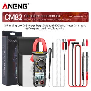 Aneng CM82 Digitale klemmeter 6000 Tellingen True RMS NCV Universal Meter 600V DC/AC -spanning 600A DC/AC Current Digitale multimeter