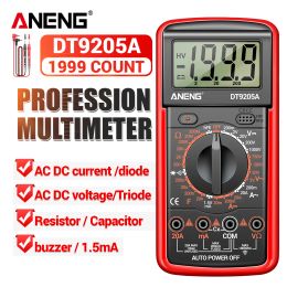 Aneng DT9205A-12 1999 Telt digitale multimeter AC/DC stroomspanningstester elektrische testmeter Profesional analoge multimetr