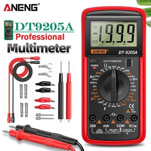 Aneng DT9205A Digitale multimeter AC/DC Transistor Tester Electrical NCV Test Meter Profesional Analog Auto Range Multimetro