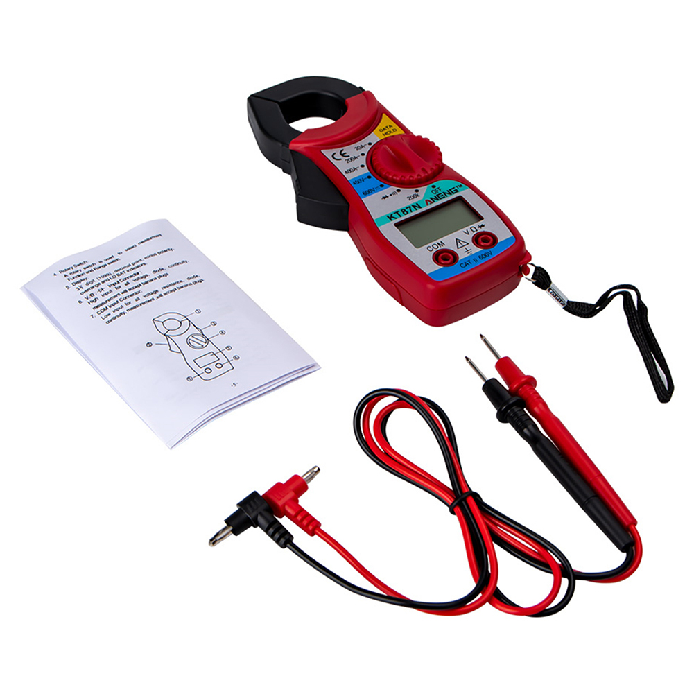 ANENG KT87N Capacitance Electrical Tester Display Digital Multimeter Plastic 0.7M Cable Measure AC Current Voltage Measurement