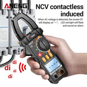 Aneng PN106/ PN107 Digitale 4000 tellingen klemmeter scherm 600A 600V AC/ DC -spanning Multitester diode Bozer Test Elektrische tools