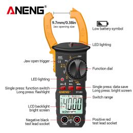 ANNENG ST180 AMMETER DIGITAL PLIMES 4000COUPS Multimètre Ammeter Tension Tester Amp Amp Hz Capacitance NCV OHM Test