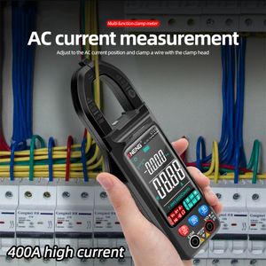 Aneng ST212 ST211 DC/AC Digitale klemmeter 6000 Tellingen 400A AMP Multimeter Kleurscherm Spanning Tester Auto Hz NCV OHM METER