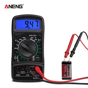 Aneng XL830L multímetro digital ESR Medidor de medidores Automotrices Electrical DMM Transistor Peak Tester Capacitancia