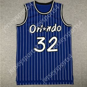 Anfernee Hardaway Magics Custom Basketball Jersey Orlandos Tracy McGrady Nick Anderson Grant Hill Dwight Howard 32 1 Black Blue White Top Ed